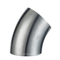 Stainless Steel 45degree 304 316L Welded Sanitary Elbow